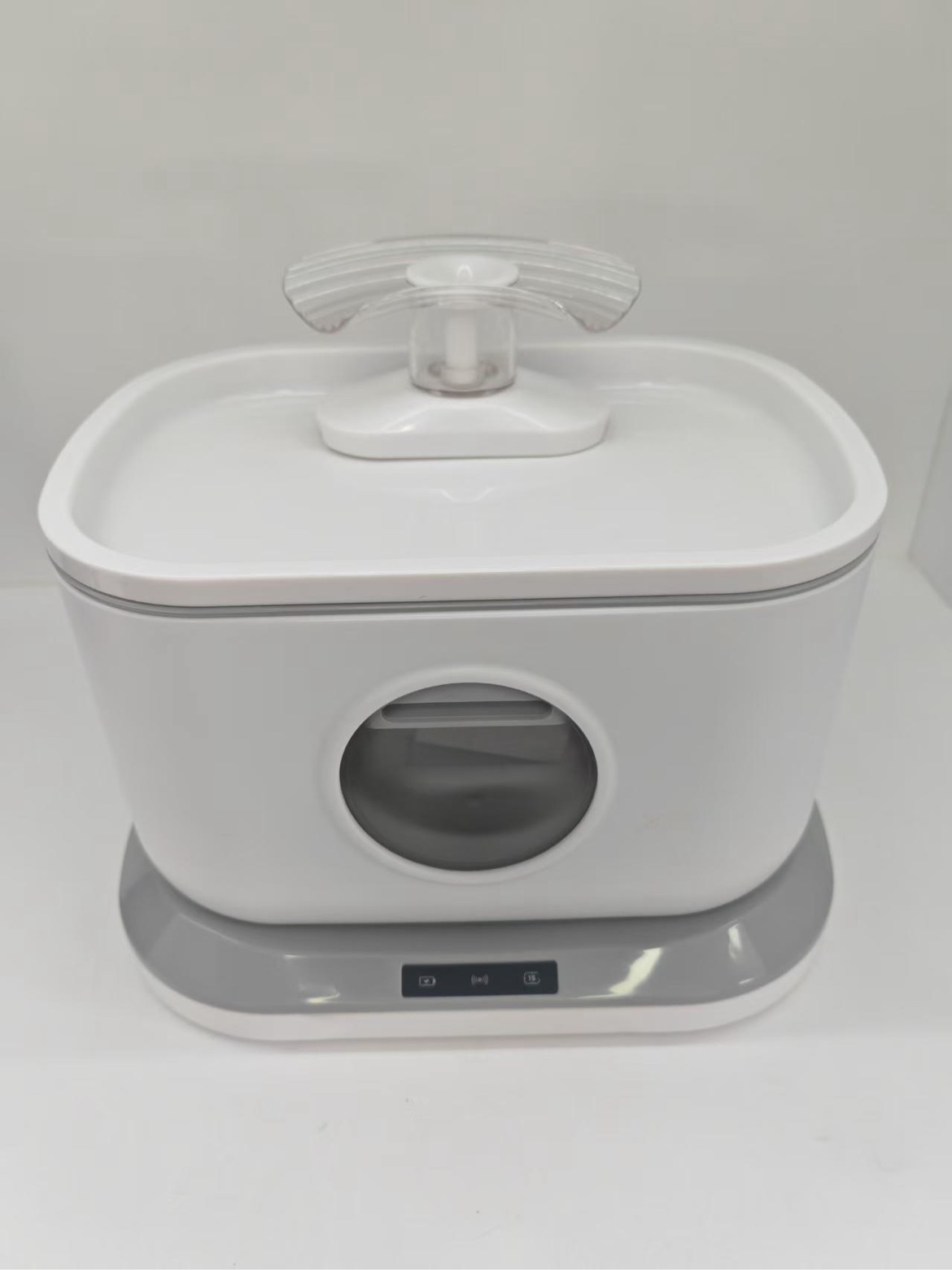 Plastic wireless pet water fountain